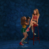 Digital Studio Backdrop: Royal Blue - Meg Bitton Productions