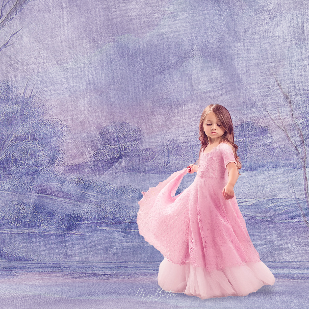 Digital Studio Backdrop: Snowy River - Meg Bitton Productions