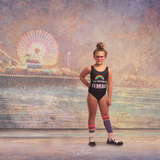 Digital Studio Backdrop: Summer Night Pier - Meg Bitton Productions