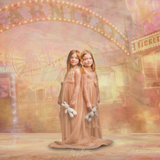 Digital Studio Backdrop: Sunset Carnival - Meg Bitton Productions