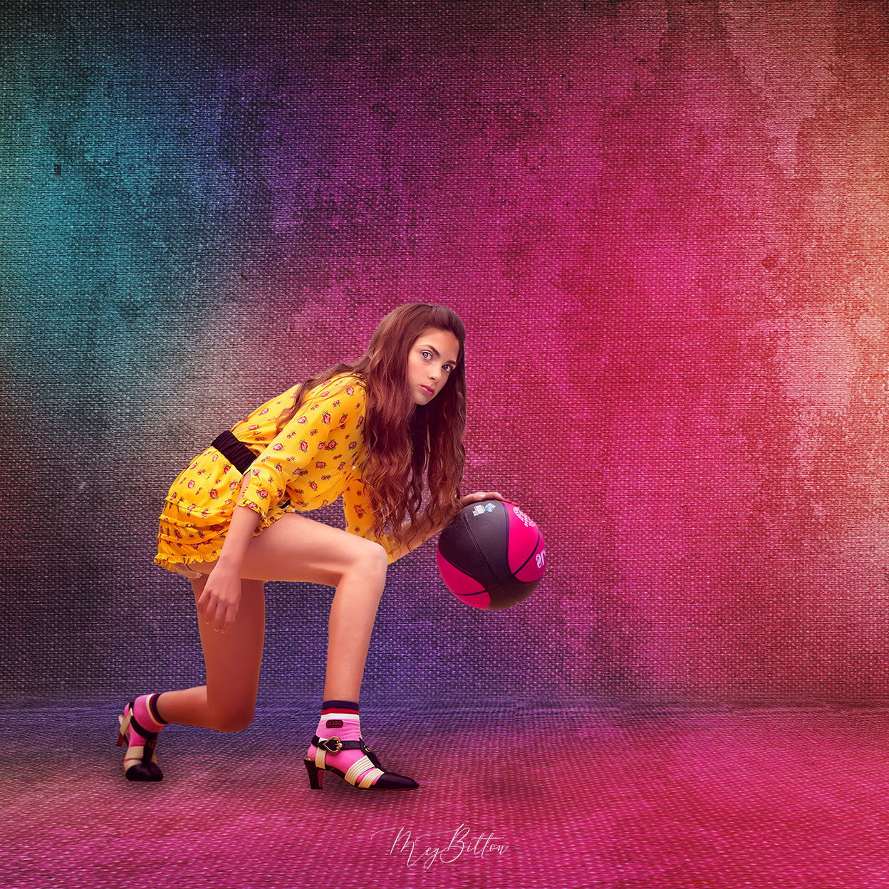 Digital Studio Backdrop: The Funhouse - Meg Bitton Productions