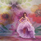 Digital Studio Backdrop: Watercolor Magic - Meg Bitton Productions