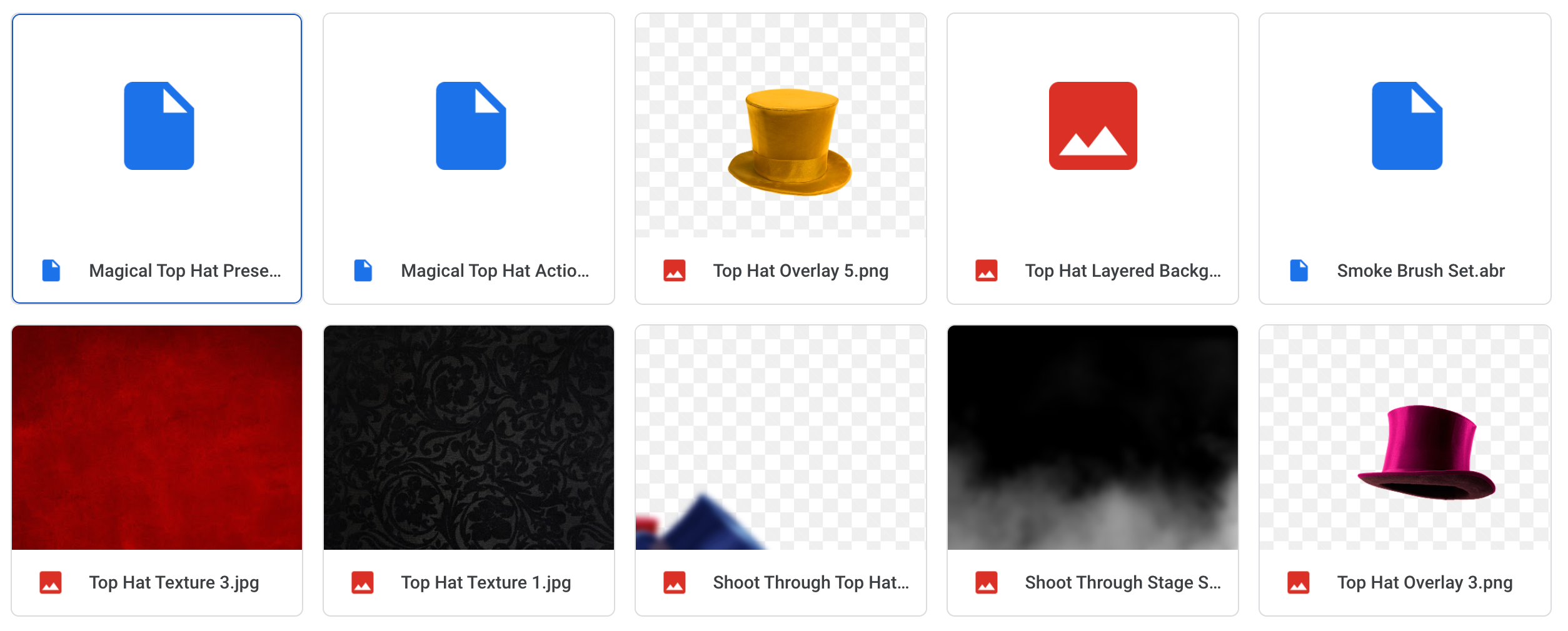 The Top Hat Bundle - Meg Bitton Productions