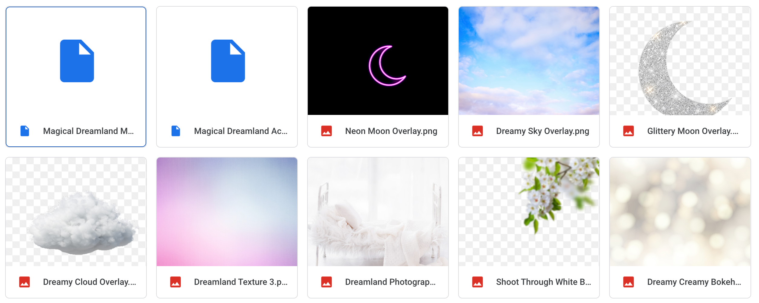 The Dreamland Bundle - Meg Bitton Productions