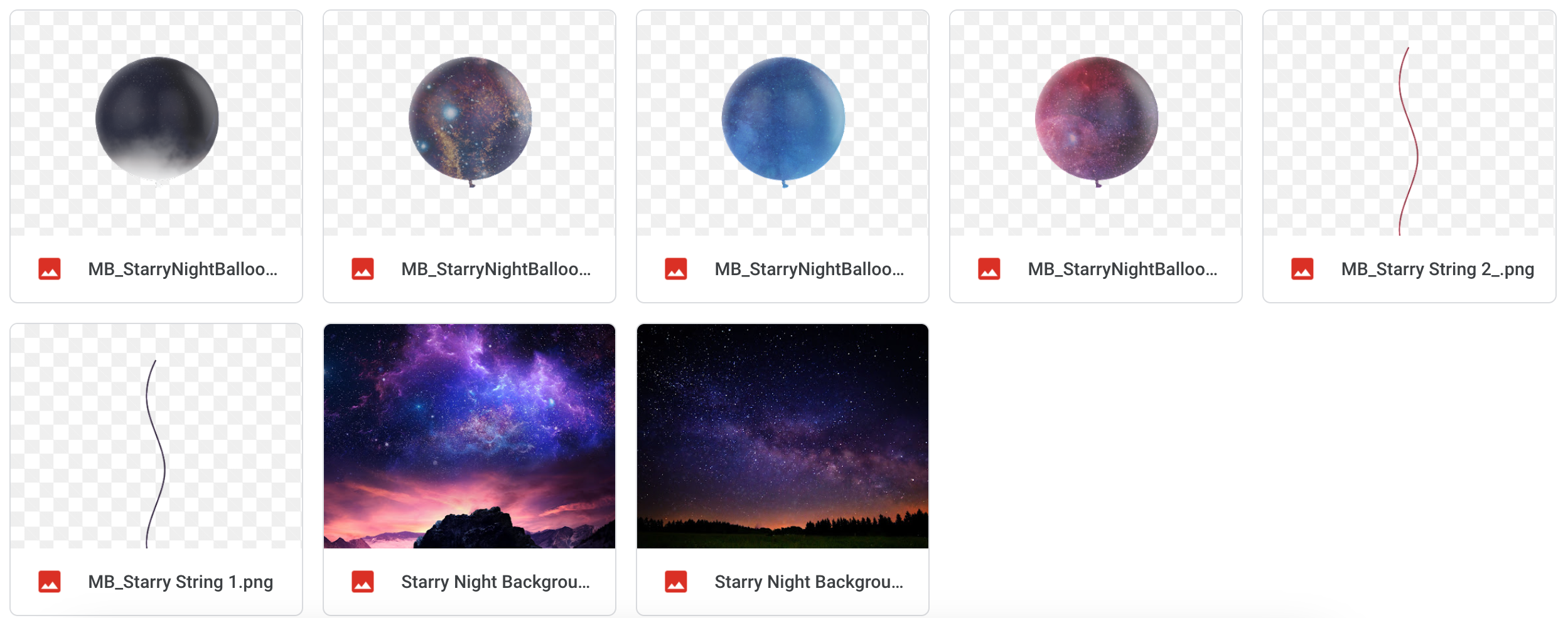 The Starry Night Bundle - Meg Bitton Productions