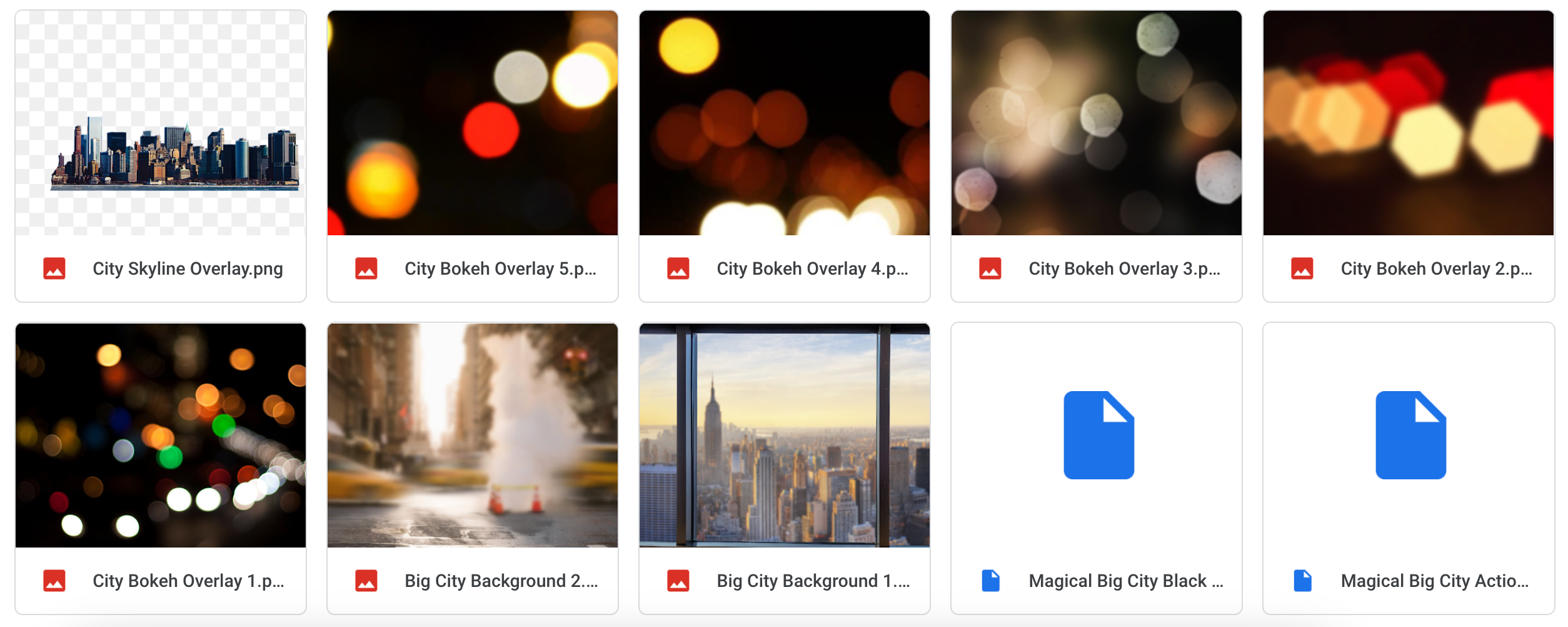 The Big City Bundle - Meg Bitton Productions