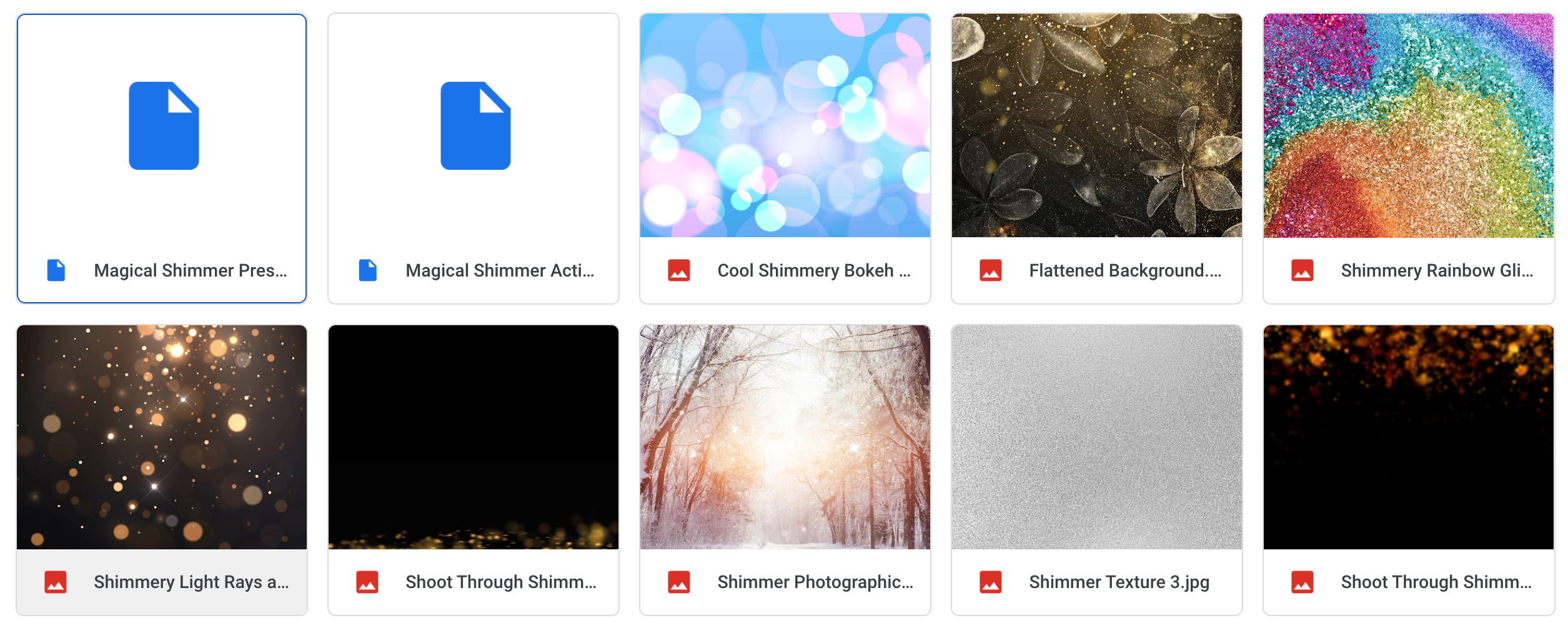The Shimmer Bundle - Meg Bitton Productions