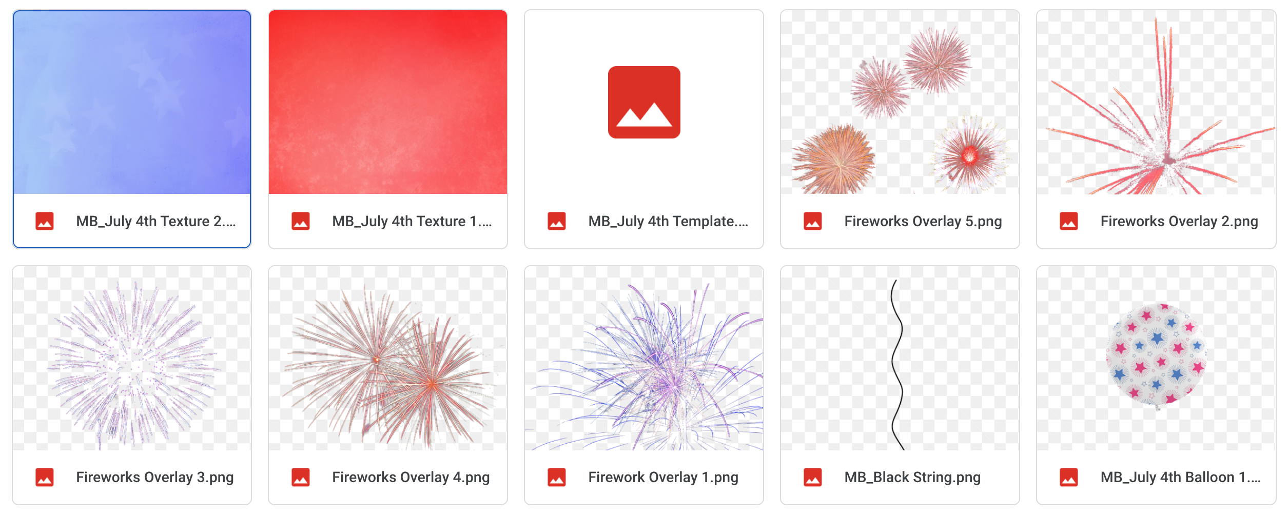 4th of July Mini Bundle - Meg Bitton Productions