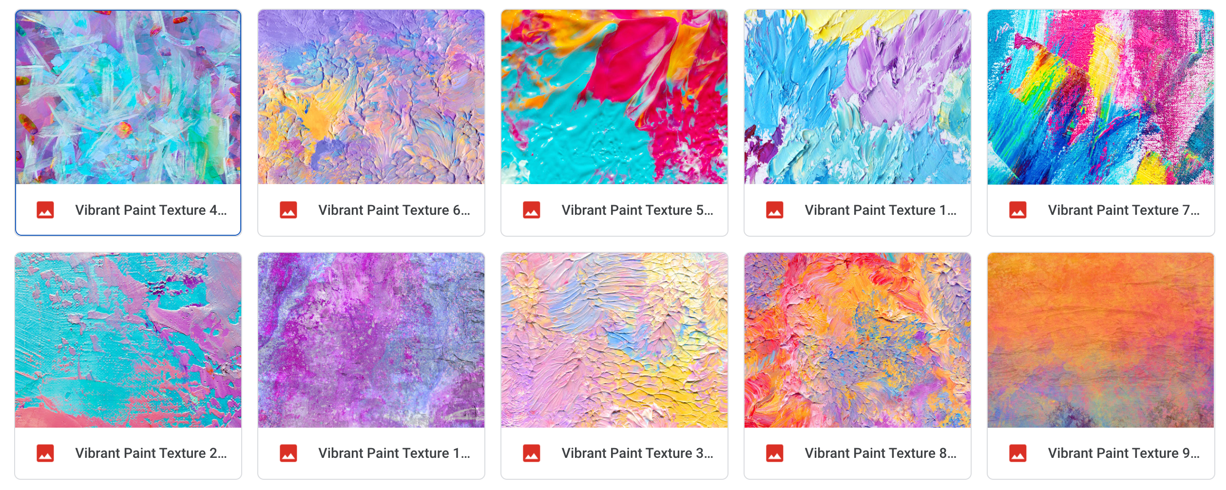 Magical Vibrant Paint Textures - Meg Bitton Productions