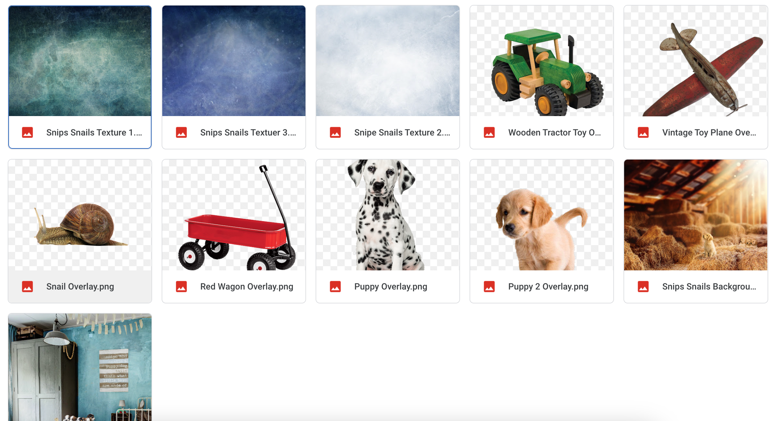 The Snips & Snails & Puppy Dog Tails Kit - Meg Bitton Productions