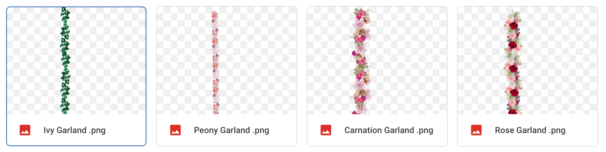 Magical Garlands Overlays - Meg Bitton Productions