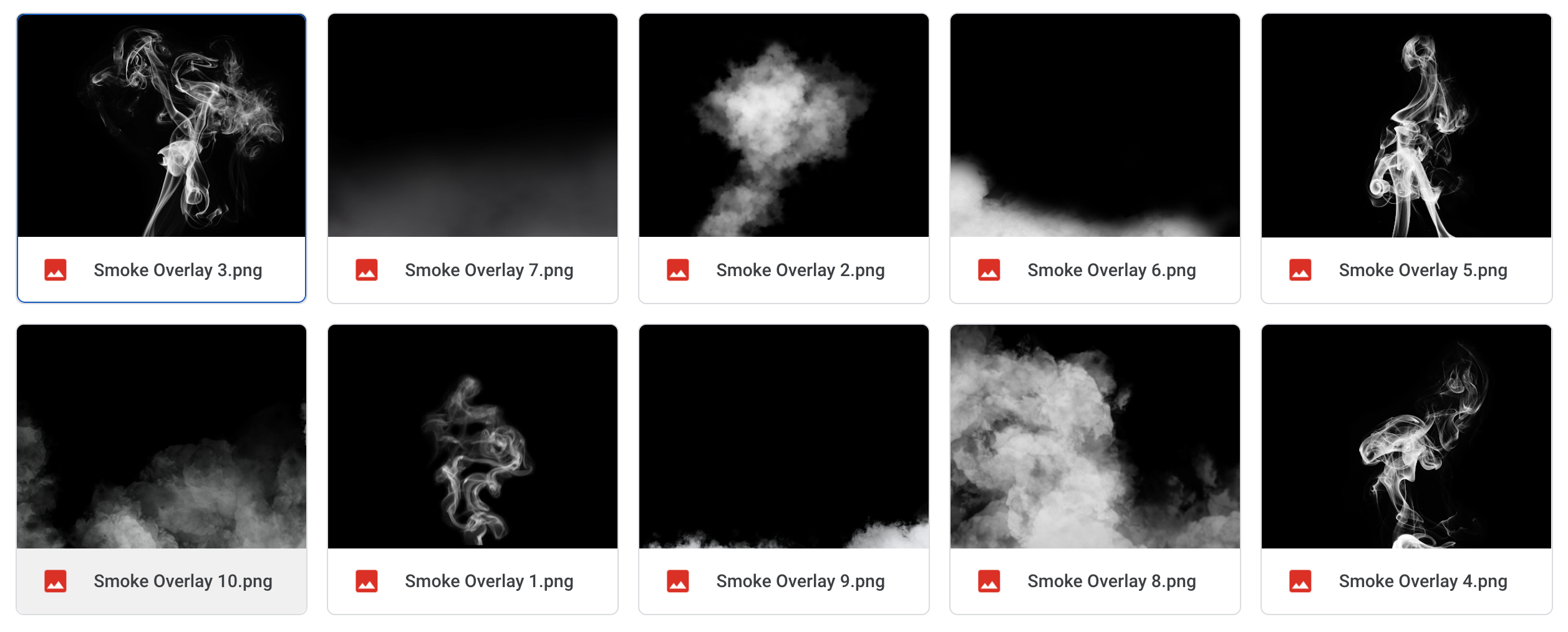 Magical Smoke Overlays - Meg Bitton Productions