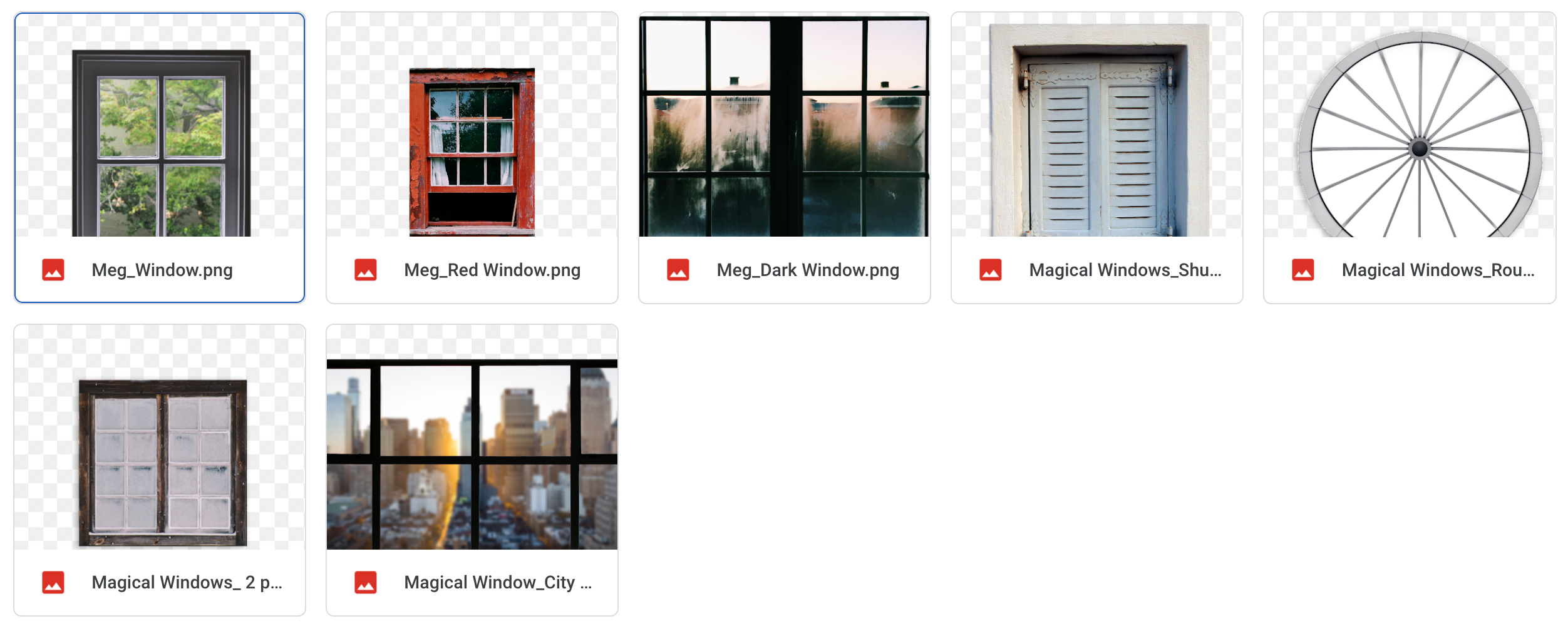 Magical Window Overlays - Meg Bitton Productions
