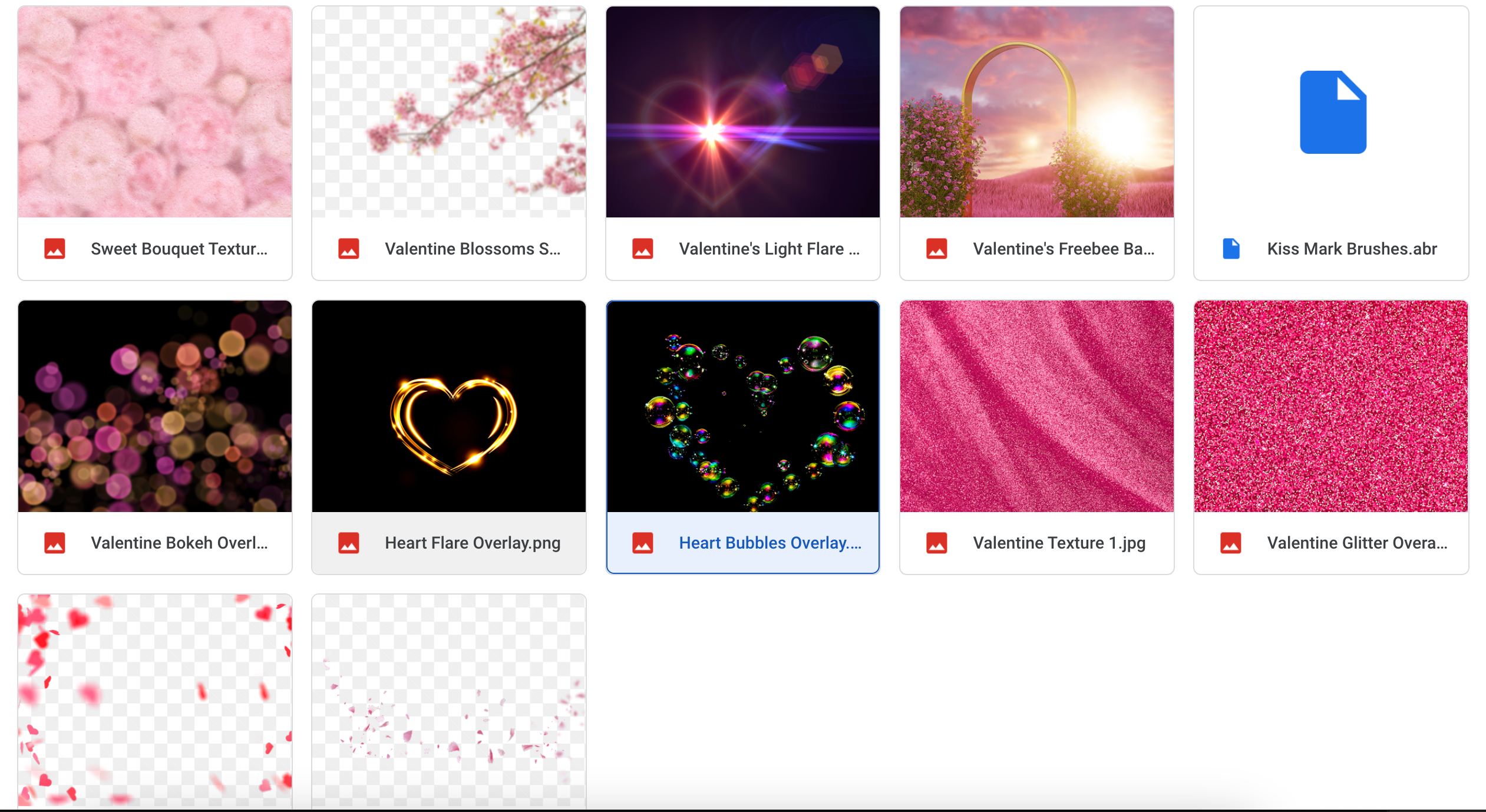 Weekend Valentine Freebies - Meg Bitton Productions