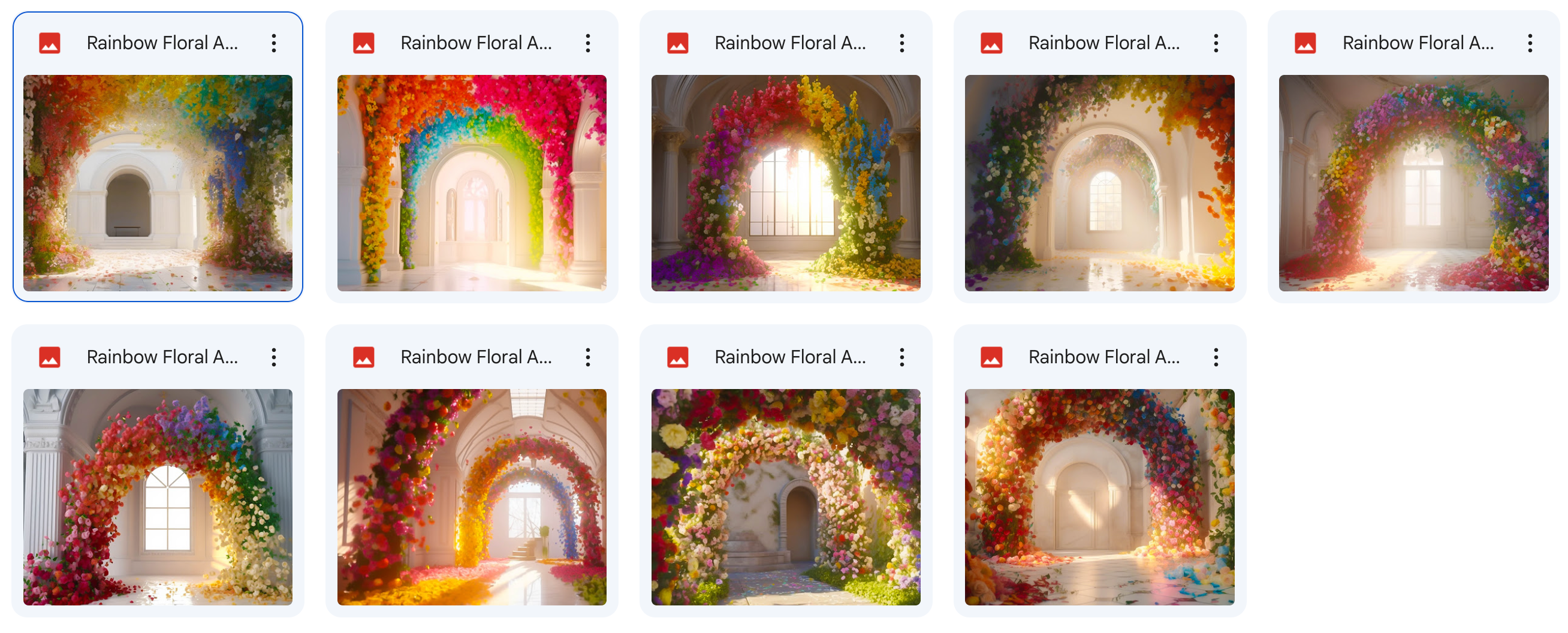 The Most Beautiful Rainbow Bundle Ever - Meg Bitton Productions
