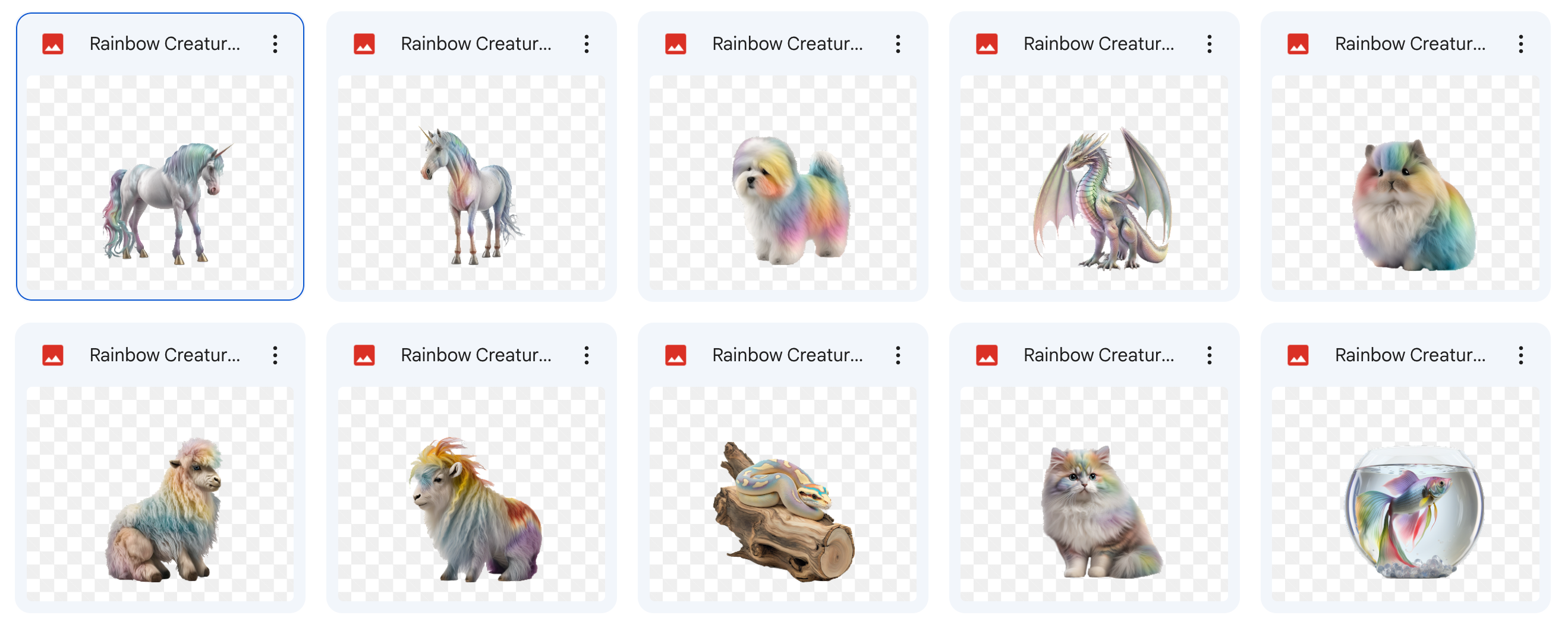 The Most Beautiful Rainbow Bundle Ever - Meg Bitton Productions