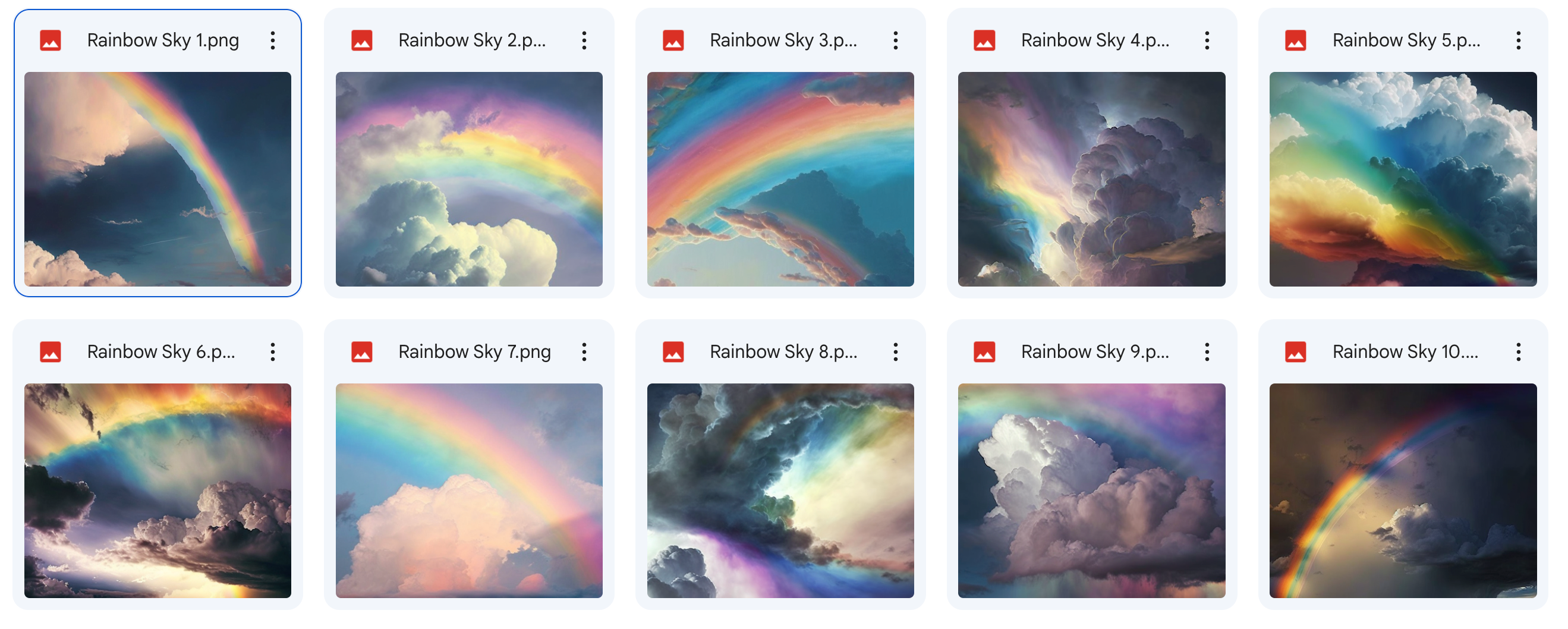 The Most Beautiful Rainbow Bundle Ever - Meg Bitton Productions