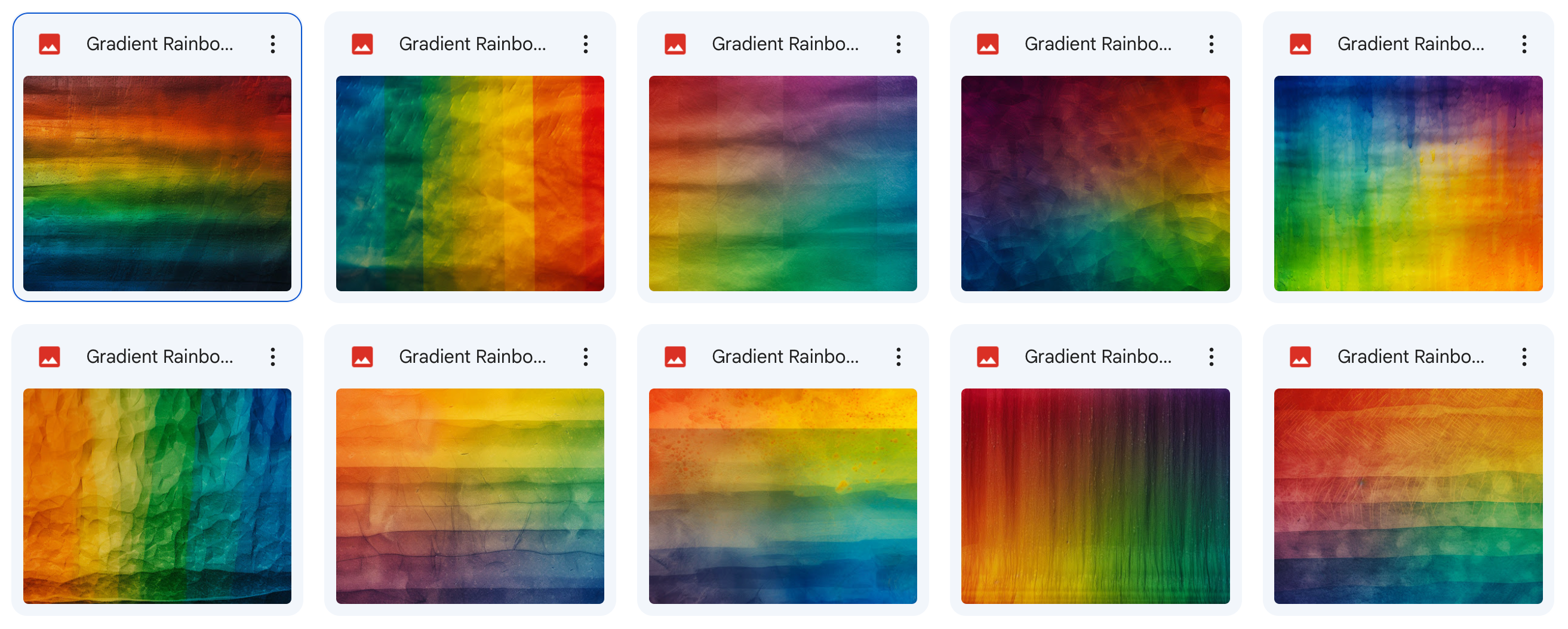 The Most Beautiful Rainbow Bundle Ever - Meg Bitton Productions