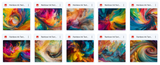 The Most Beautiful Rainbow Bundle Ever - Meg Bitton Productions