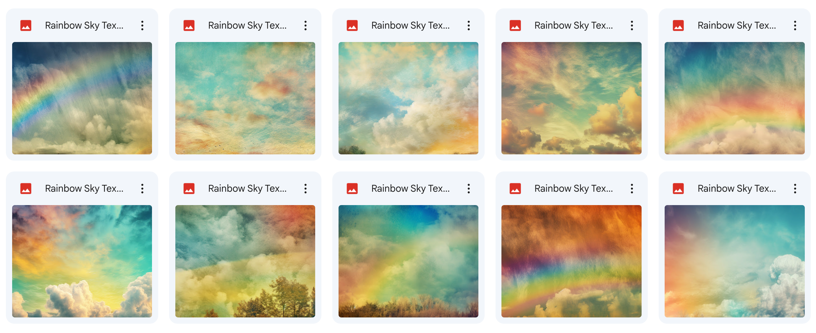 The Most Beautiful Rainbow Bundle Ever - Meg Bitton Productions