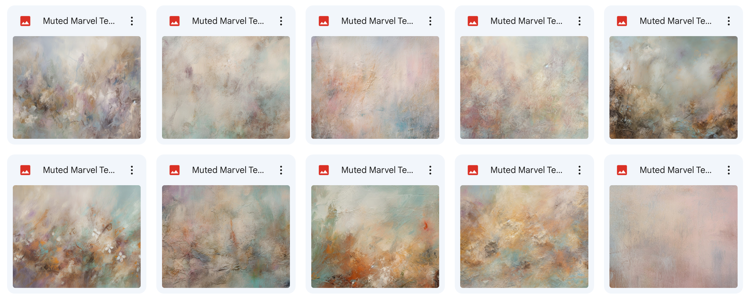 Magical Muted Marvel Textures - Meg Bitton Productions