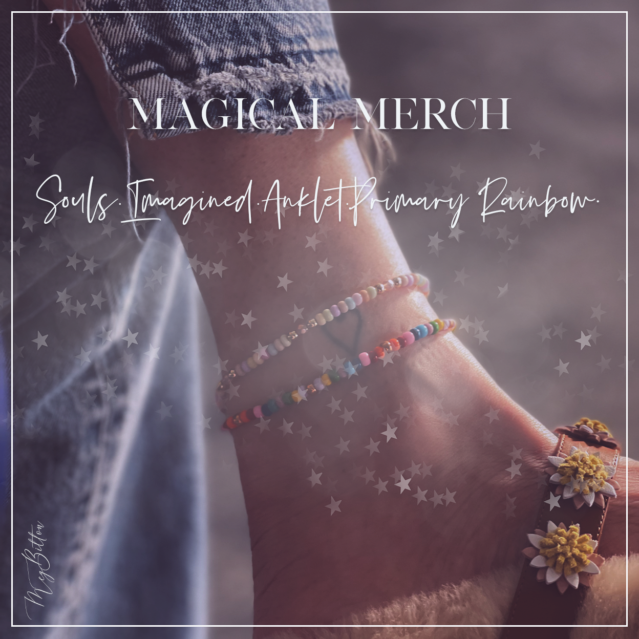 Souls.Imagined.Anklet---Primary Rainbow - Meg Bitton Productions