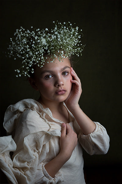 Baby's Breath Crown - Meg Bitton Productions