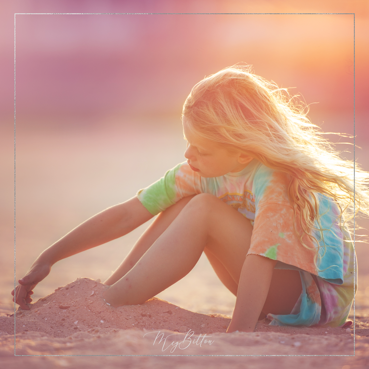 Magical Pink Sand Action - Meg Bitton Productions
