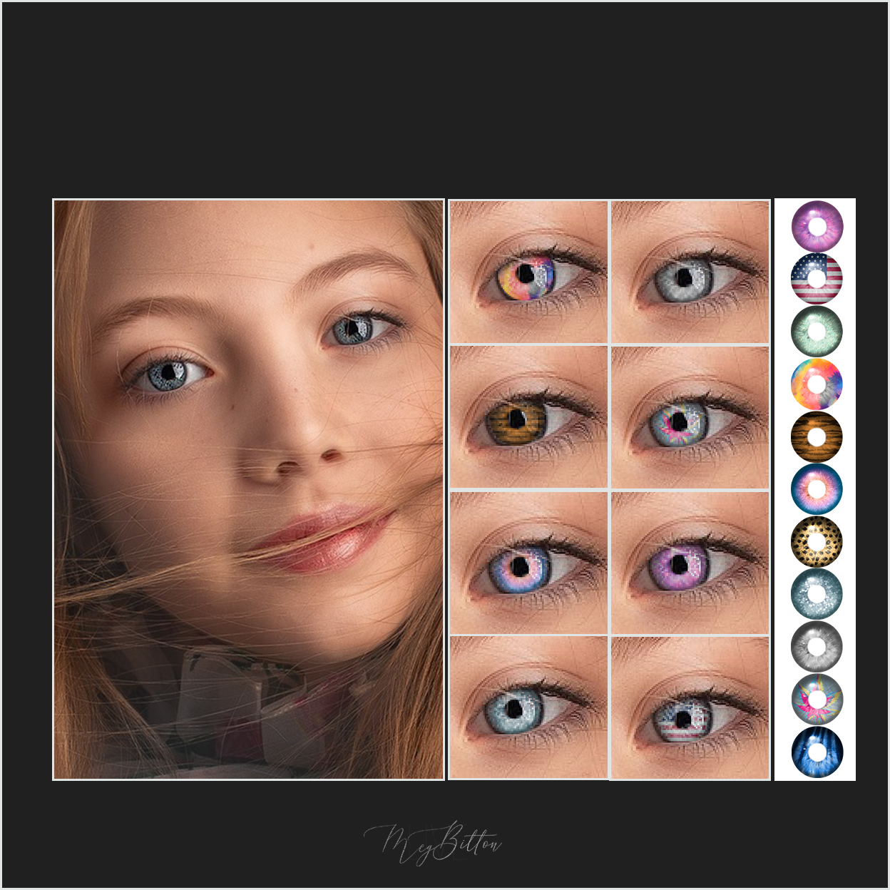 Magical Contacts - Designer Lenses - Meg Bitton Productions