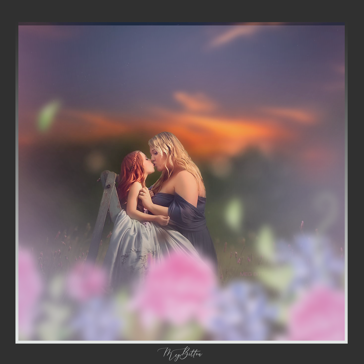 Magical Shoot Through - Multi Colored Magic - Meg Bitton Productions