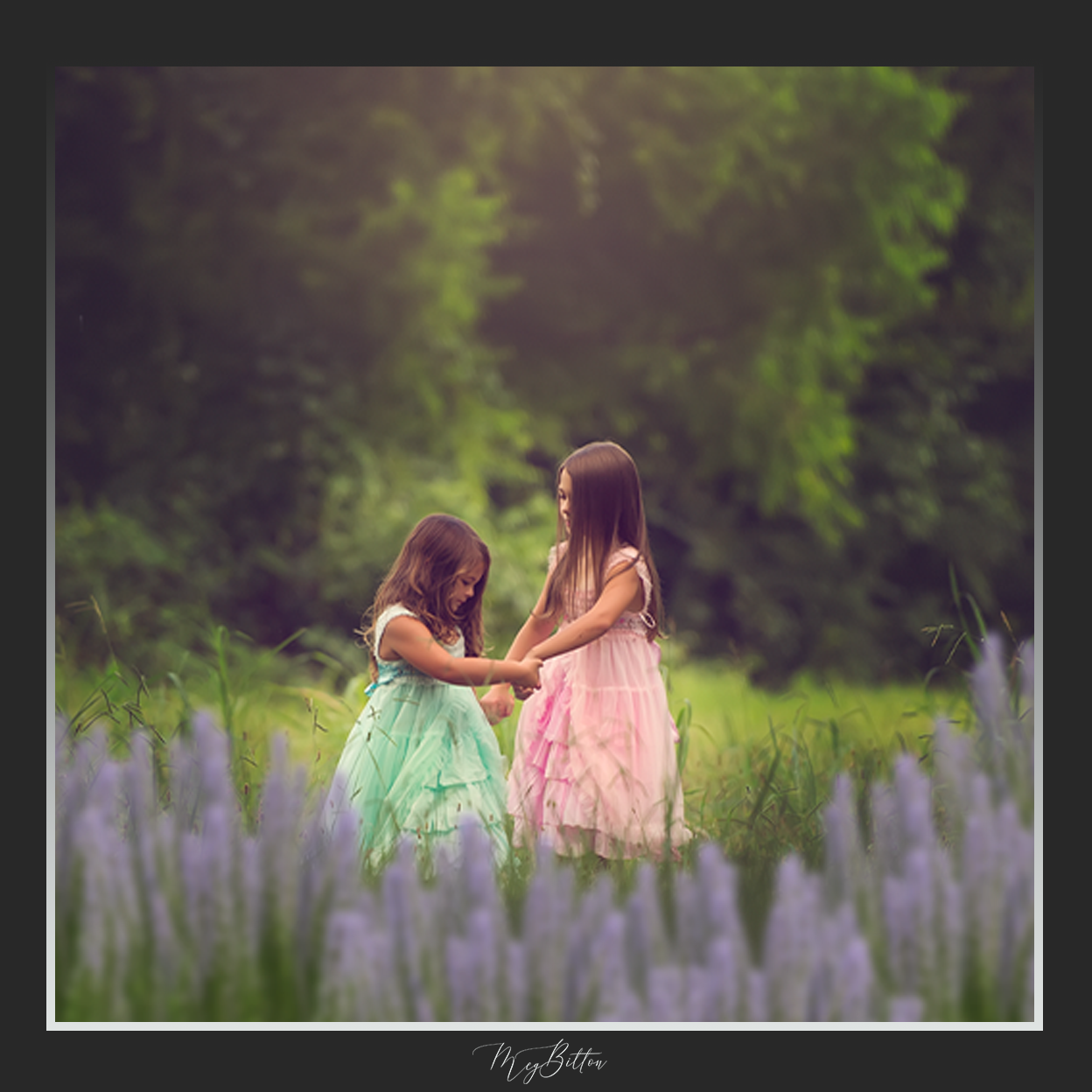 Magical Shoot Through - Purple Sprigs - Meg Bitton Productions