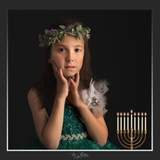 Magical Shoot Throughs - Menorah with Bonus PSD - Meg Bitton Productions