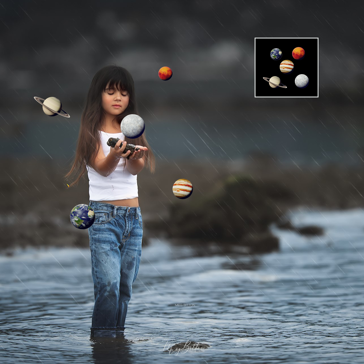 Mixer Brush: Planets - Meg Bitton Productions