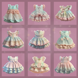 Magical Pastel Frilly Toddler Dresses - Meg Bitton Productions