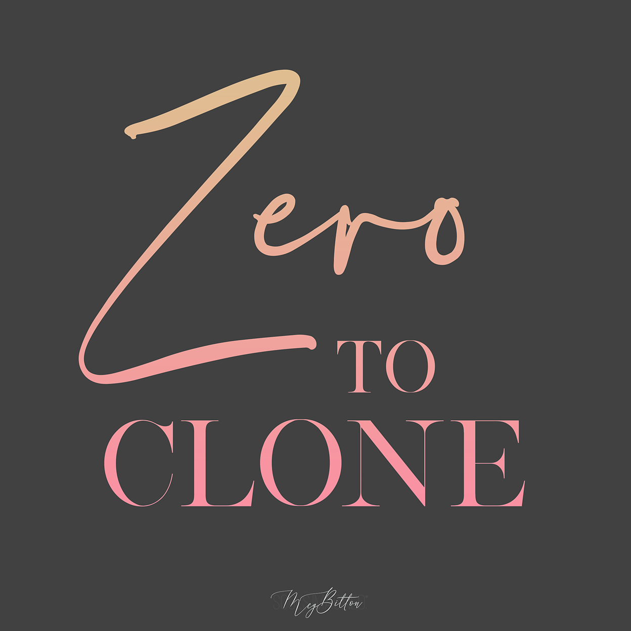 Zero to Clone - Meg Bitton Productions