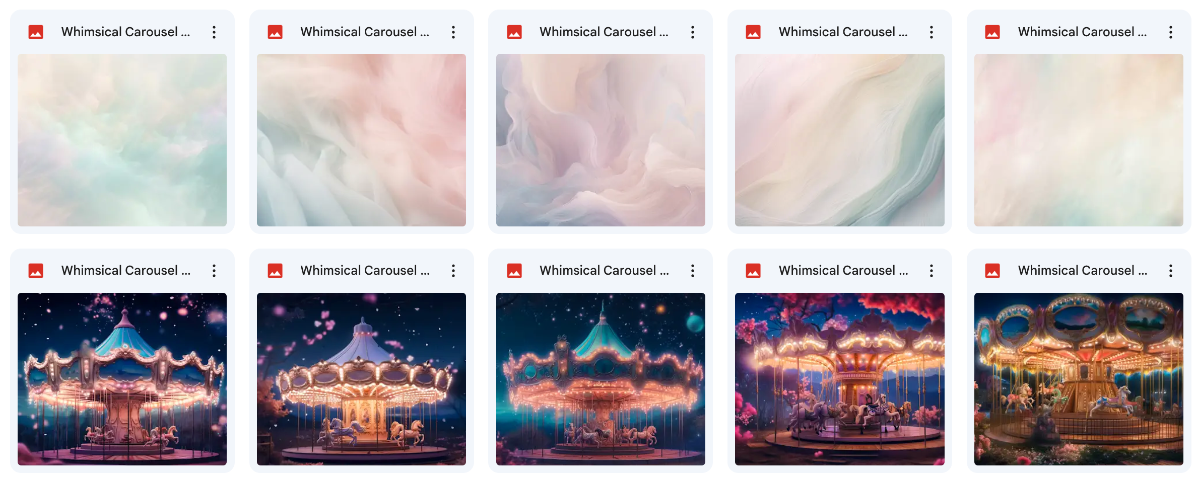 Whimsical Carousel Bundle – Meg Bitton Productions