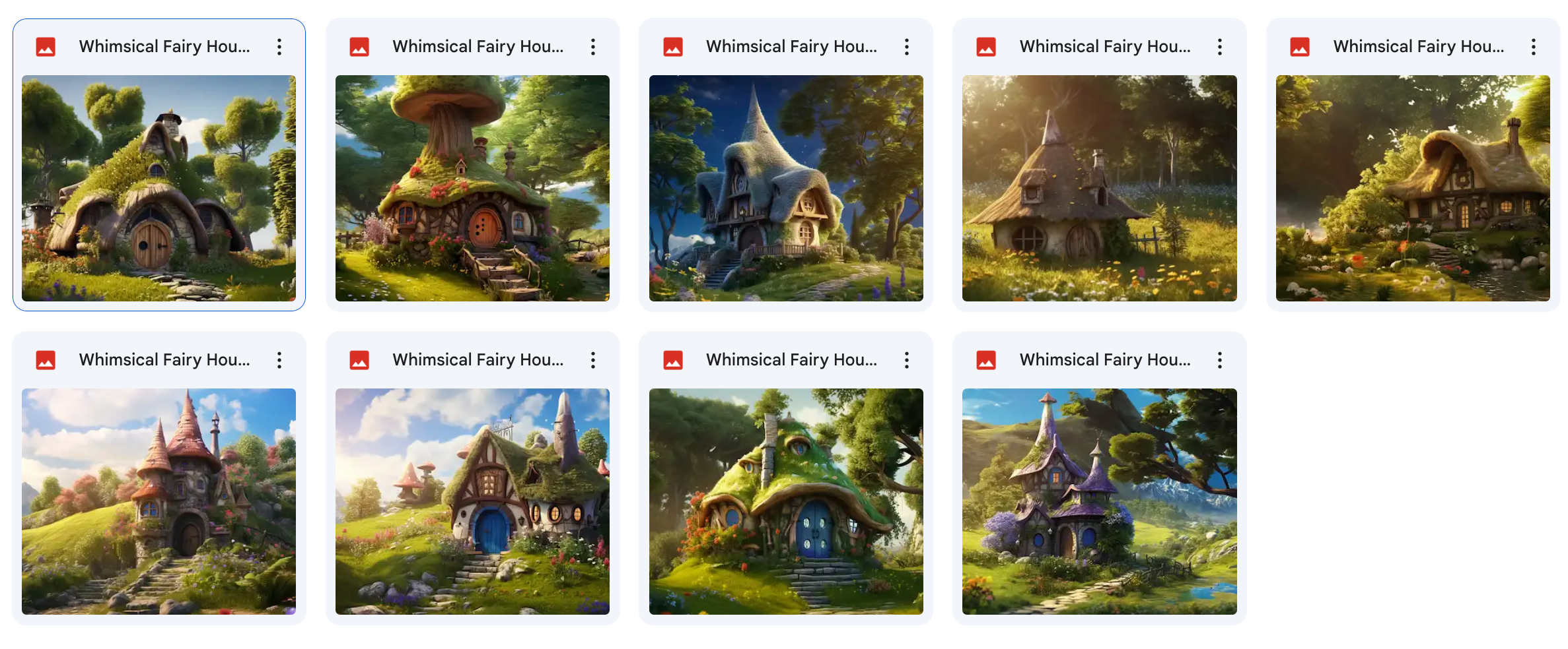 Whimsical Fairy House Background Bundle - Meg Bitton Productions