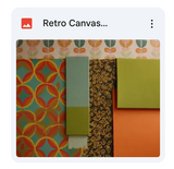 Retro Canvas Studio Background Bundle