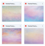 Magical Pastel Poetry Textures