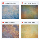 Magical Retro Canvas Textures