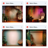 Retro Vibes Background Bundle