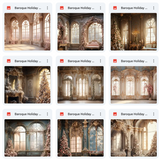 Ultimate Baroque Holiday Room Background Bundle