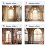 Ultimate Baroque Holiday Room Background Bundle