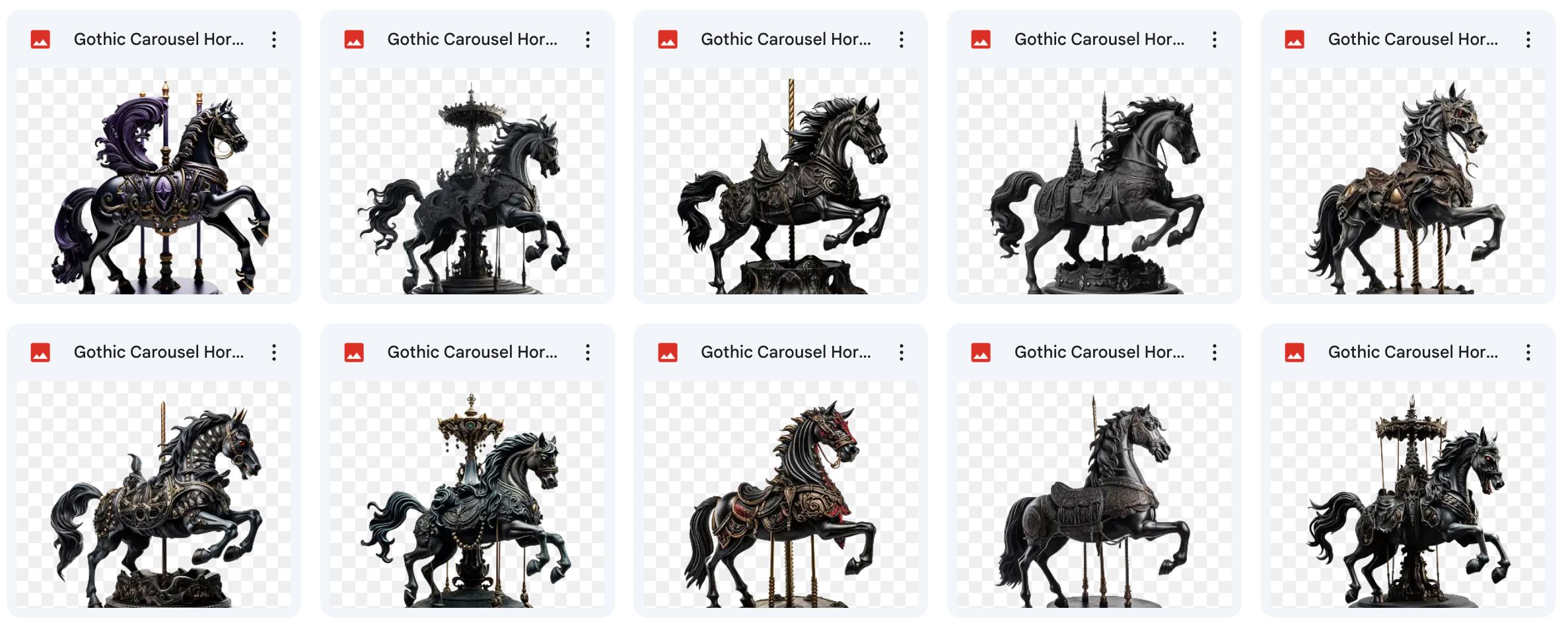 Gothic Carousel Bundle – Meg Bitton Productions