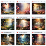 Ultimate Fairytale Meadow Background Bundle