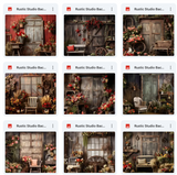 Ultimate Rustic Studio Background Bundle