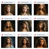 Princess Fine Art Background & Portrait Asset Pack