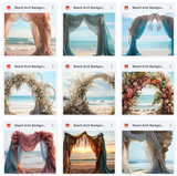 Ultimate Beach Arch Background Bundle