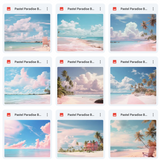 Ultimate Pastel Paradise Background Bundle