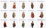 Illustrated Victorian Christmas Asset Pack - Meg Bitton Productions